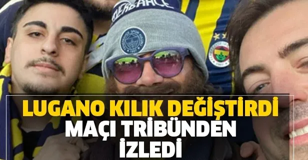 Fenerbahçe’nin eski yıldızı Diego Lugano, Galatasaray derbisini böyle izledi!