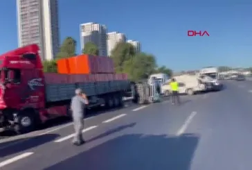 TEM Otoyolu'nda zincirleme kaza