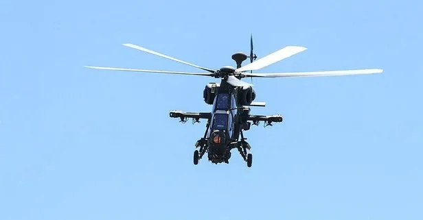 Emniyet Genel Müdürlüğü’ne üçüncü T129 Atak Helikopteri de teslim edildi