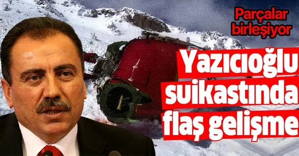Muhsin Yazıcıoğlu'nun ölümüyle ilgili flaş gelişme