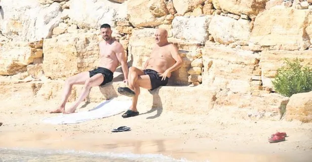 Murat Boz ve Sinan Engin denizde: Konumuz futbol