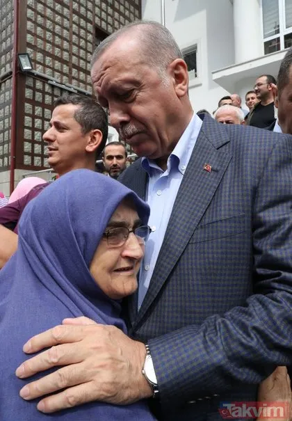 Başkan Erdoğan’a Rize ve Trabzon’da vatandaşlardan yoğun ilgi