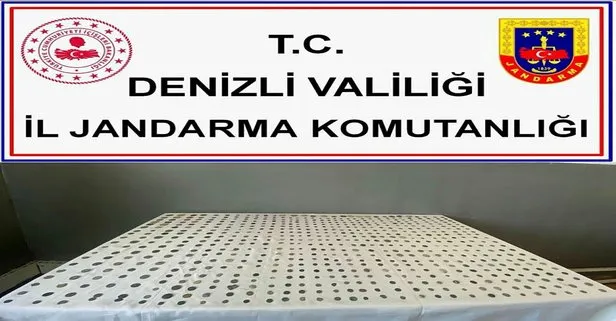 Denizli’de 580 sikke ve 2 bin 700 tarihi obje ele geçirildi