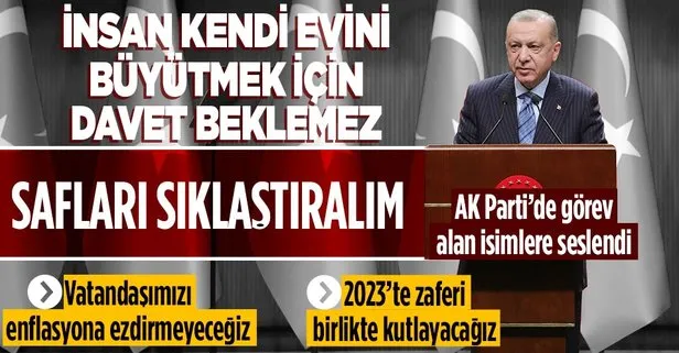 Kuruluşundan günümüze... Başkan Erdoğan’dan AK Parti Milletvekilleri ve İl Başkanları Toplantısı’nda önemli açıklamalar