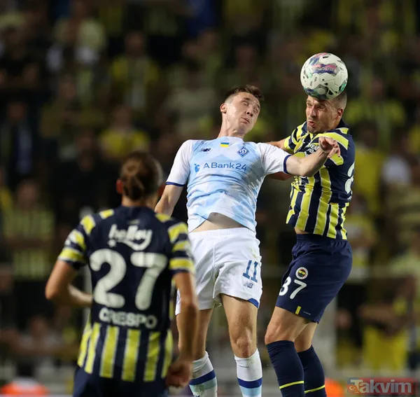 Yakışmadı! Dinamo Kiev'in golü sonrası Fenerbahçe taraftarından 'Vladimir Putin' tezahüratı: Lucescu stadı terk etti - 27