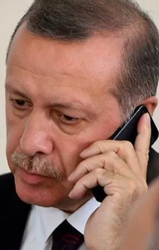 Başkan Erdoğan'dan Temimi'ye telefon