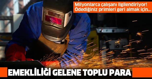 Emekliliği gelene toplu para