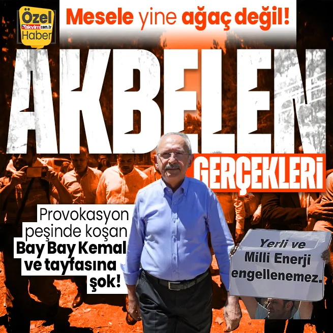 İşte Akbelen gerçekleri! Mesele yine ağaç değil... Rakamlar ne diyor? Kemal Kılıçdaroğluna tepki üstüne tepki...