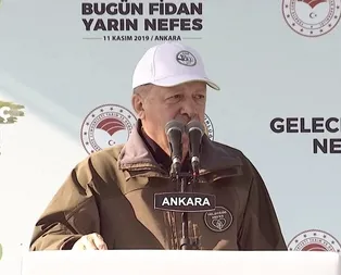Başkan Erdoğandan temel atmama töreni yapan İmamoğluna sert tepki: Bunların bünyesine ağır gelir