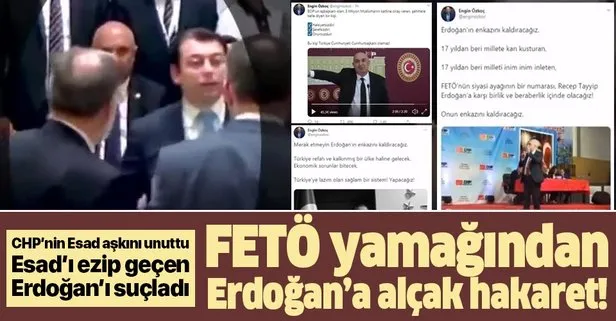 Son dakika: Ankara Cumhuriyet Başsavcılığından, Cumhurbaşkanı Erdoğan’a hakaret eden CHP’li Engin Özkoç’a soruşturma