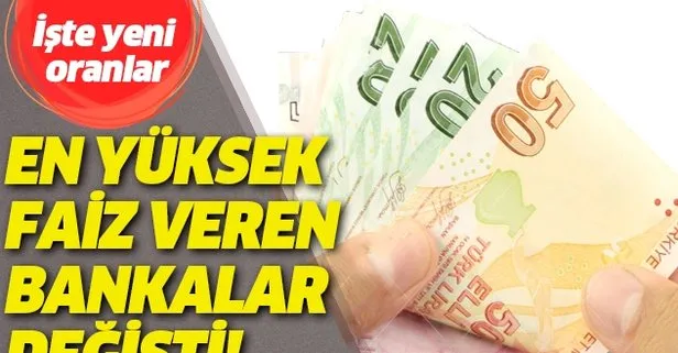 Ziraat, Halkbank, Vakıfbank, Burgan ING bank mevduat faiz oranı ne oldu?