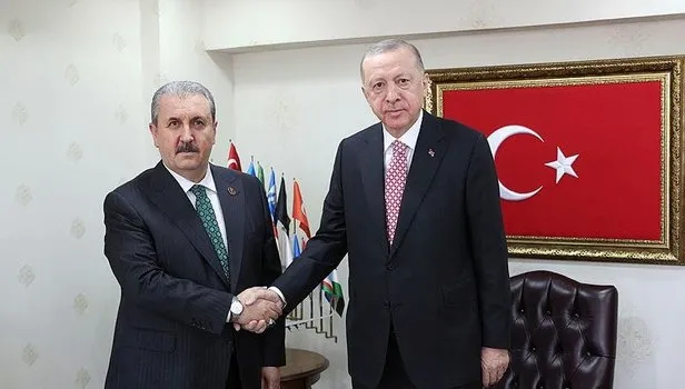 Başkan Erdoğan, BBP Başkanı Mustafa Destici ile görüştü! Siyasi meseleler, asgari ücret, bayram ikramiyesi, hal yasası...