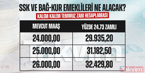 EMEKLİLERİN MAAŞ ZAMMI BELLİ OLDU| SSK ve Bağ-Kurlulara zam hesaplama! En düşük emekli maaşı ne kadar 2024? - 30