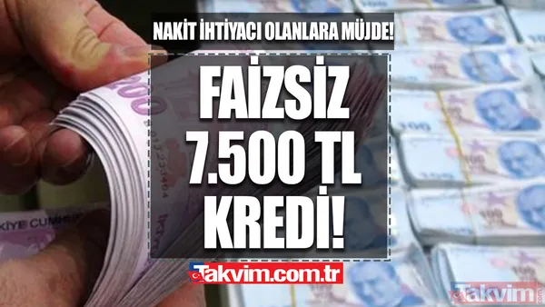 Nakit ihtiyacı olanlar bayram etti! 0 FAİZLİ KREDİ kampanyası! TC'nizi girin 5.000-7.500 TL'yi anında çekin! İş Bankası, ING Bank, Yapı Kredi... - 1