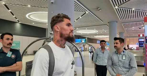 Beşiktaş'ın yeni transferi Lyanco, İstanbul'a geldi