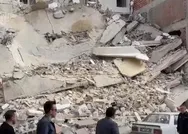 Kiliste 4 katlı bina çöktü!