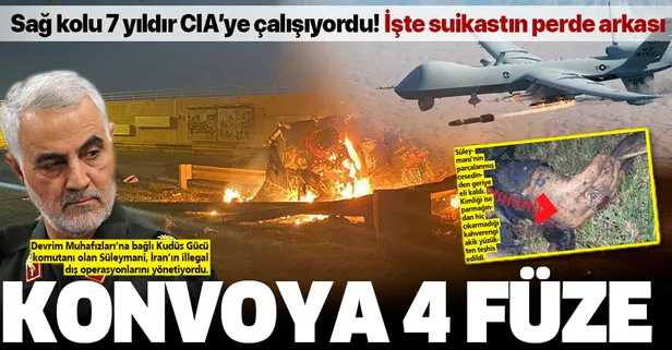 ABD, İranlı komutan Kasım Süleymani'yi öldürdü! İşte suikastin perde arkası...