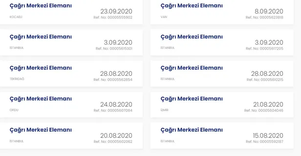 11 Ağustos İŞKUR başvuru iş ilanları - Şoför, güvenlik görevlisi, çağrı merkezi personeli alınacak-3