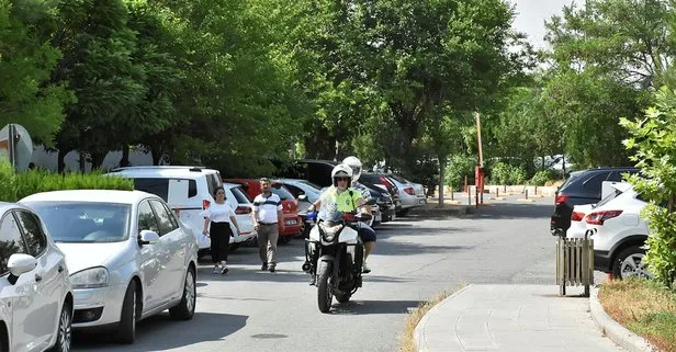 Diyarbakır’da sınava polis motosikletiyle yetiştirildi