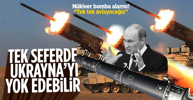 Son dakika: Tek seferde Ukrayna'yı yok edebilir! Nükleer başlıklı Satan-2 alarmı! Rusya konuşlandıracak