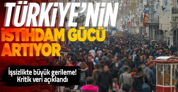 Türkiye’nin istihdam gücünde büyük artış