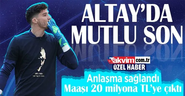 Mutlu son! Fenerbahçe Altay Bayındır’la yola devam edecek