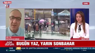 Meteoroloji'den hava durumu uyarısı: Sıcaklıklar düşüyor, yağış geliyor