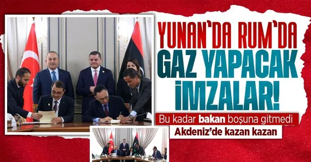 Dışişleri Bakanı Mevlüt Çavuşoğlu Libya’da duyurdu! Kritik ’gaz’ anlaşması...