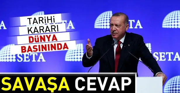 Başkan Erdoğan’ın ABD’ye boykot kararı dünyada gündem: Savaşa cevap