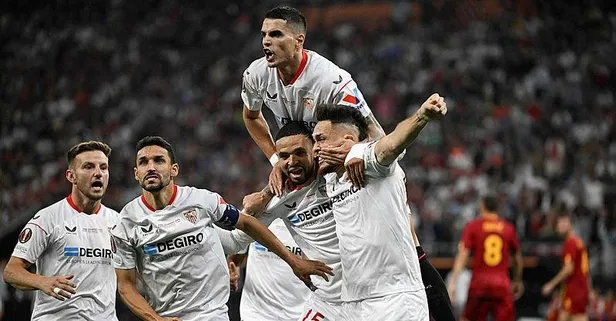 UEFA Avrupa Ligi'nde Sevilla fırtınası! Roma'yı devirdiler, 7. kez kupayı kazandılar