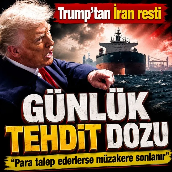 Trumptan İrana rest: Para talep ederlerse müzakere sonlanır
