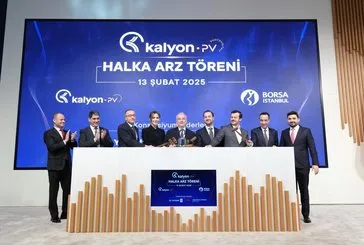 Borsa İstanbul’da gong Kalyon PV için çaldı!