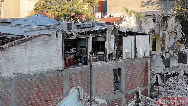 Küçükçekmece'de duvarsız bina! Ekipler bile şaşırdı - 1