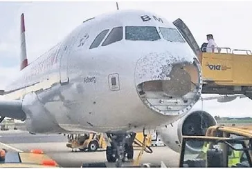 Havada telaş anları! Pilot kör uçuş yapmak zorunda kaldı