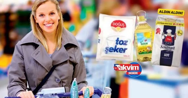 30 Mart Migros, A101, ŞOK, BİM indirimli un, ayçiçek yağı, şeker fiyatları! Ramazan öncesi un, yağ ve şeker ne kadar, kaç TL oldu?