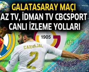 Real Madrid Galatasaray maçı şifresiz izleme yolları