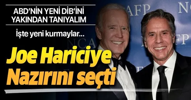 Son dakika: Joe Biden, ABD’nin yeni dışişleri bakanını seçti: Antony Blinken