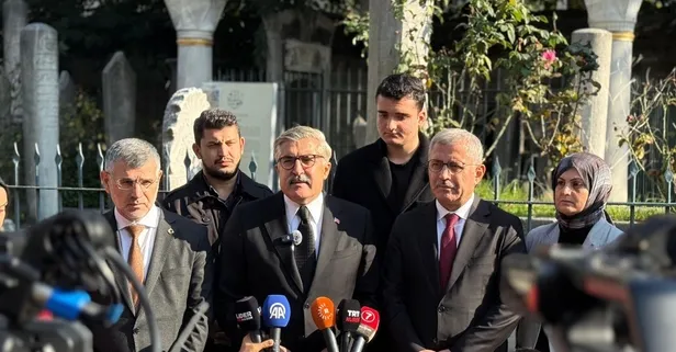 AK Parti Kültür ve Sanat Politikaları Başkanlığından Sezai Karakoç’un ölüm yıldönümünde kabrine ziyaret