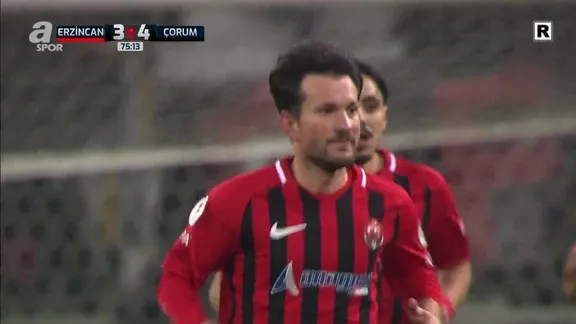 Erzincan Çorum maçında 7. gol!