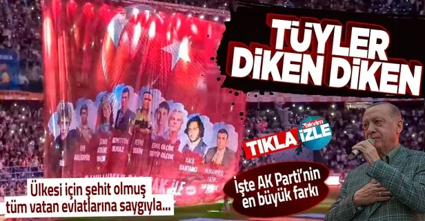 Gençlik Şöleni’nde tüyleri diken diken eden an!