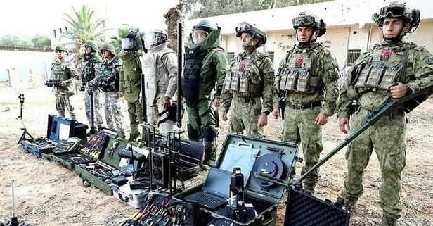 tsk libya da sivillerin evlerine