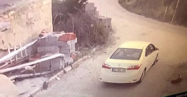 Konya'da yavru köpeği ezen sürücü arkasına bile bakmadı! O anlar güvenlik kamerasında
