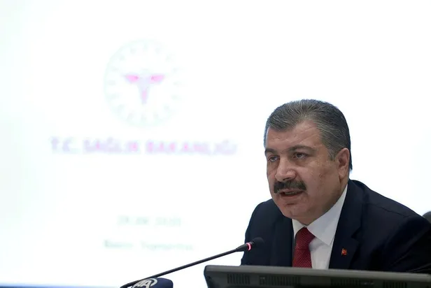 Son dakika: Sağlık Bakanı Fahrettin Koca: Pik dönemindeyiz! Düşüş trendine girdik-6