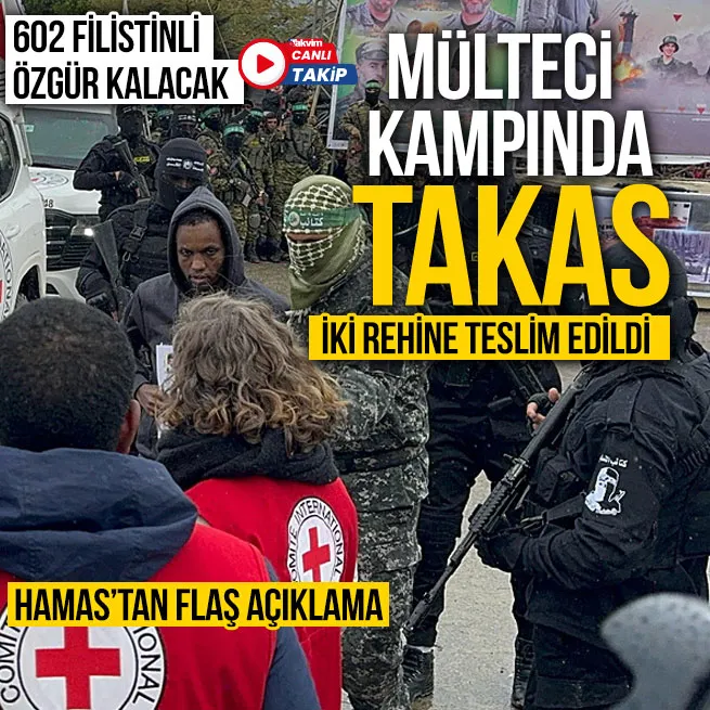 CANLI | Hamas karışan cesedi teslim etti! Gazzede yeni takas: 6 İsrailliye karşılık 602 Filistinli