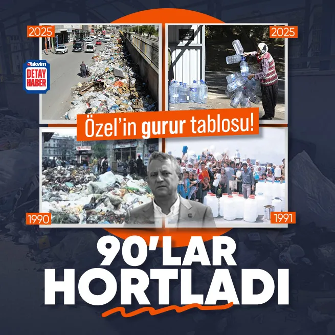 Özgür Özel övünüyor ama vatandaş CHPli belediyelere isyan etti! Çöp, susuzluk yolsuzluk...