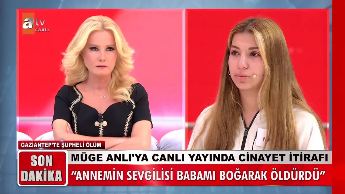 Müge Anlı'da Kan Donduran Cinayet İtirafı: ''Annemin Sevgilisi Babamı Boğarak Öldürdü!''