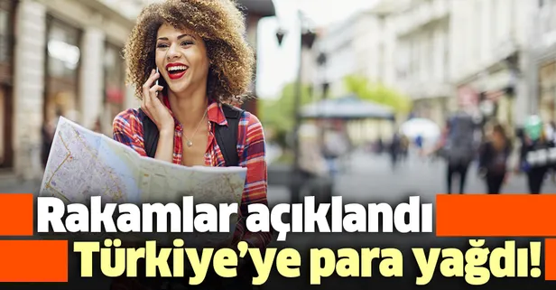 Son dakika: Turizm gelirinde büyük artış