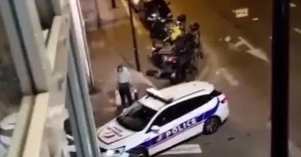 Fransız polisinden tepki çeken hareket! Ağzına yüzüne gaz sıktılar