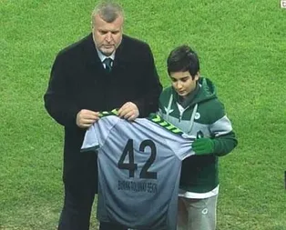 Şehit polis Fethi Sekin’in oğlu Konya’da sahada