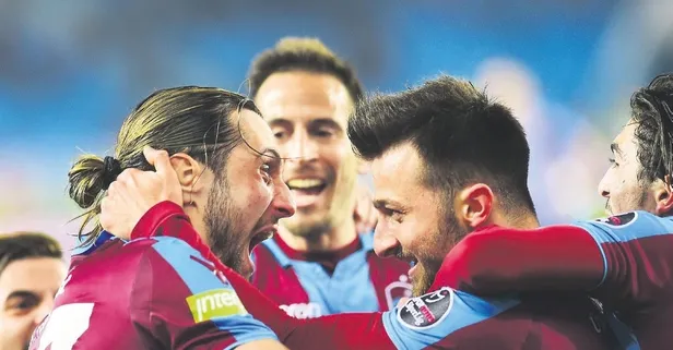 Trabzonspor'dan muhteşem geri dönüş